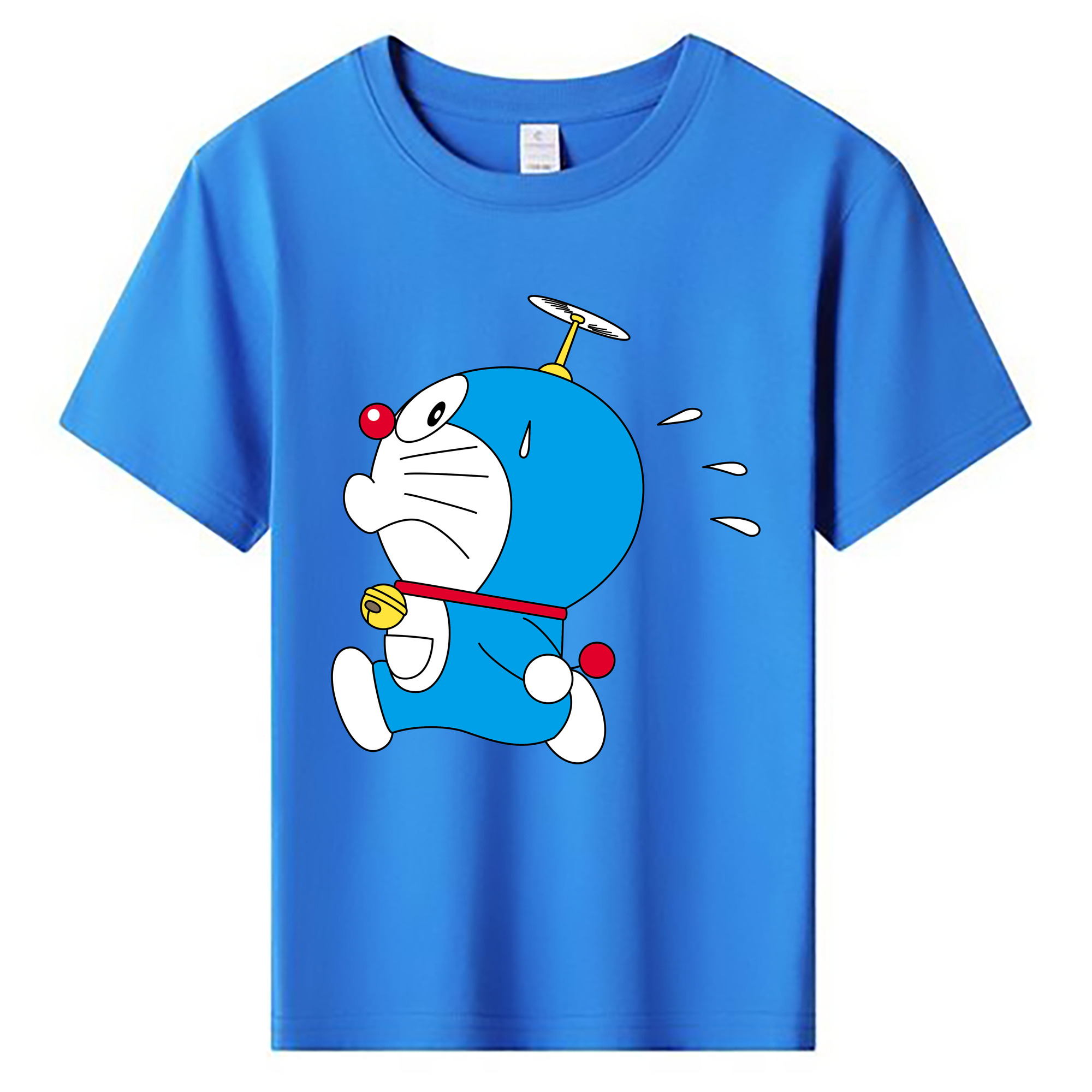 （画像用） ドラえもん Doraemon 綿100％キッズTシャツ（フロントプリント）